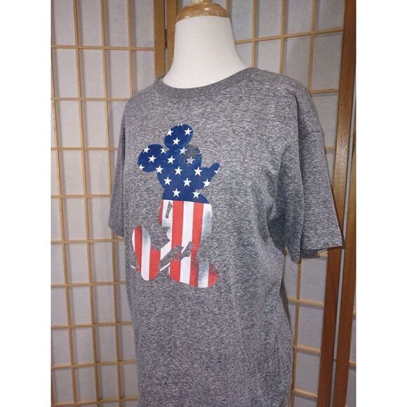 Disney XL Patriotic Mickey T-Shirt - Picture 1 of 14